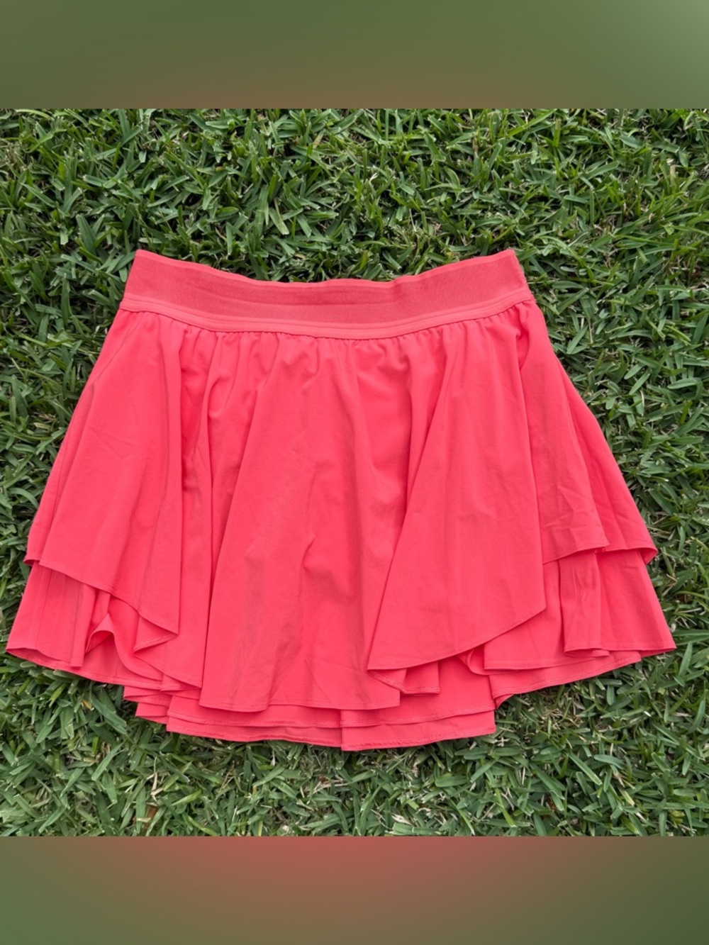 lululemon athletica Coral Pink Circle Skater Skirt